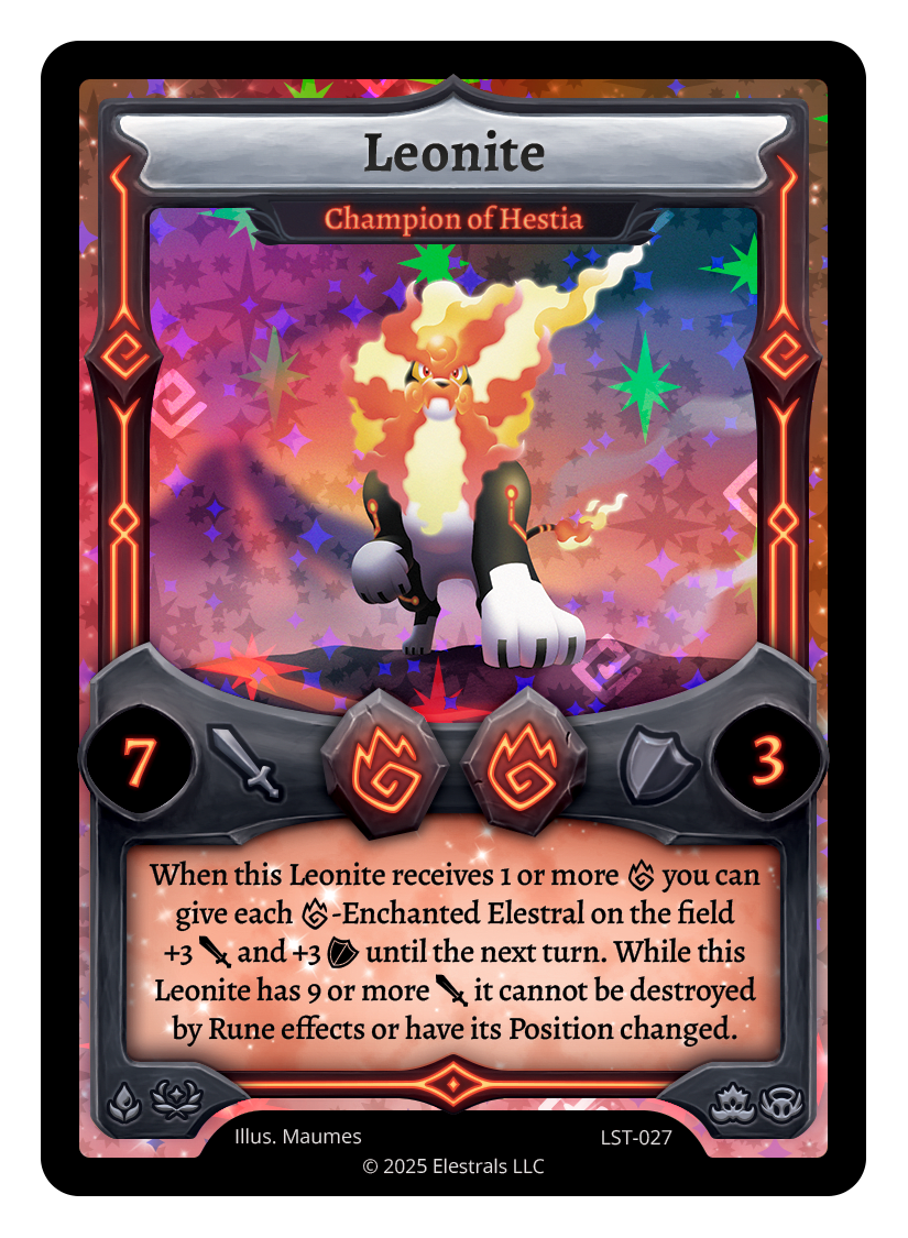 Leonite - Champion of Hestia - LST-027